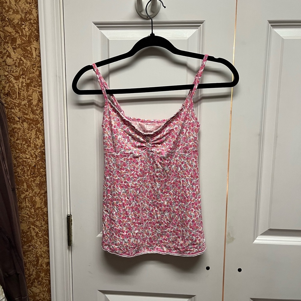 Y2K Victoria’s Secret Floral Pink Women's Top